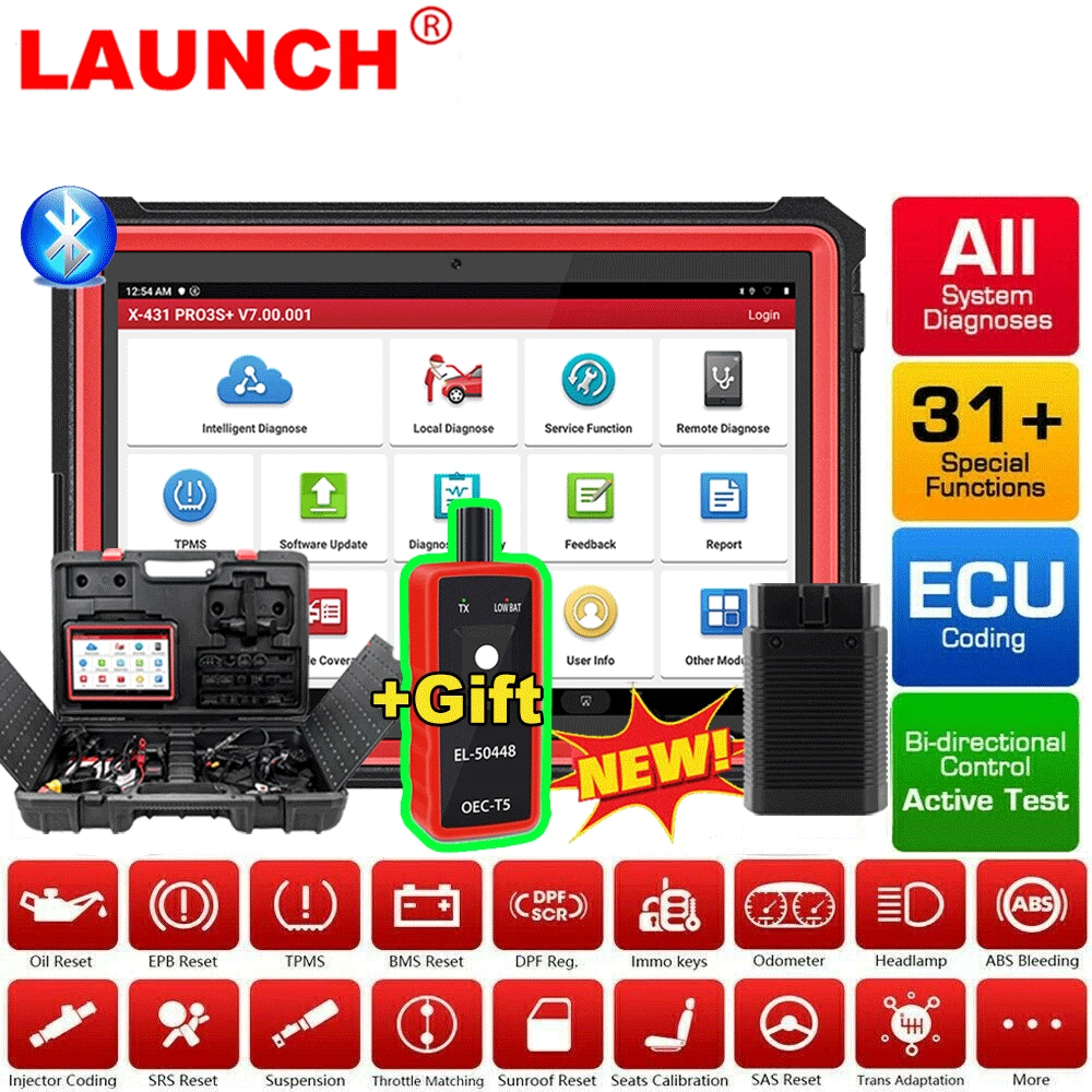 

Диагностический сканер LAUNCH X431 PRO3S + OBD2
