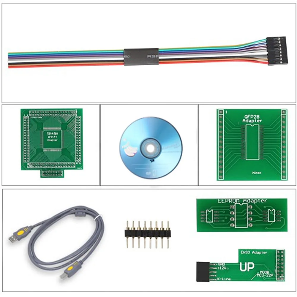 Фото Новейший Xprog M V5.55 X-PROG M Box ECU Programmer Chip Tuning Tool с полными адаптерами поддерживает автомобили CAS4, черный металлический ящик №5