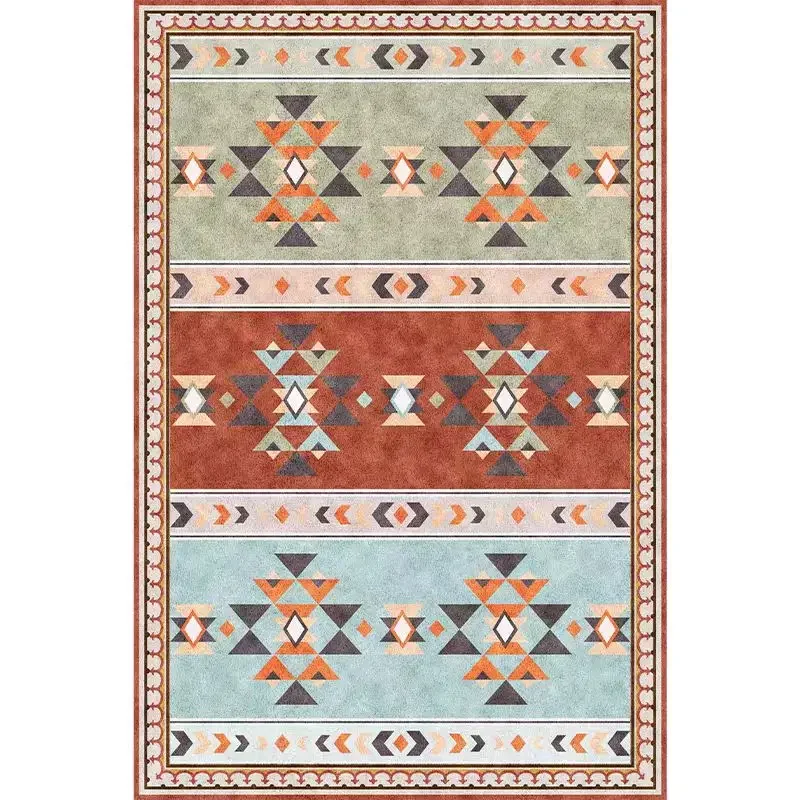 Роскошный Ковер VIKAMA 50x80 См Противоскользящий Коврик Из Полиэстера Который Можно