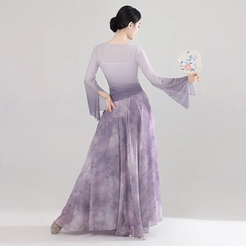 Классическое танцевальное платье в китайском стиле костюм для выступлений