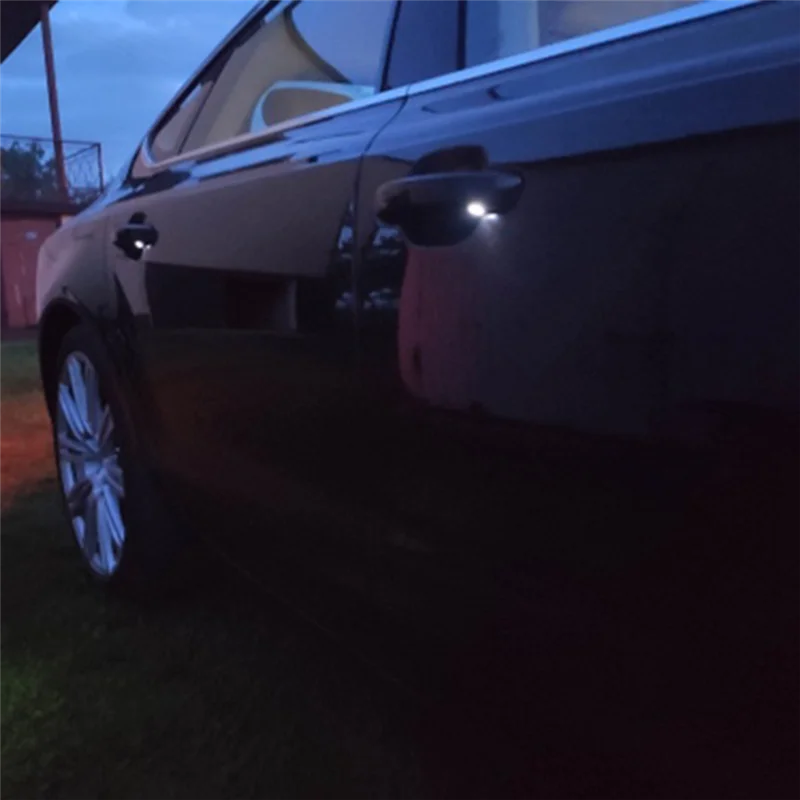 4 шт. для Audi Q7 A7 A8 A6L C7 подсветка дверной ручки автомобиля 4H0947134A 4H0947133A