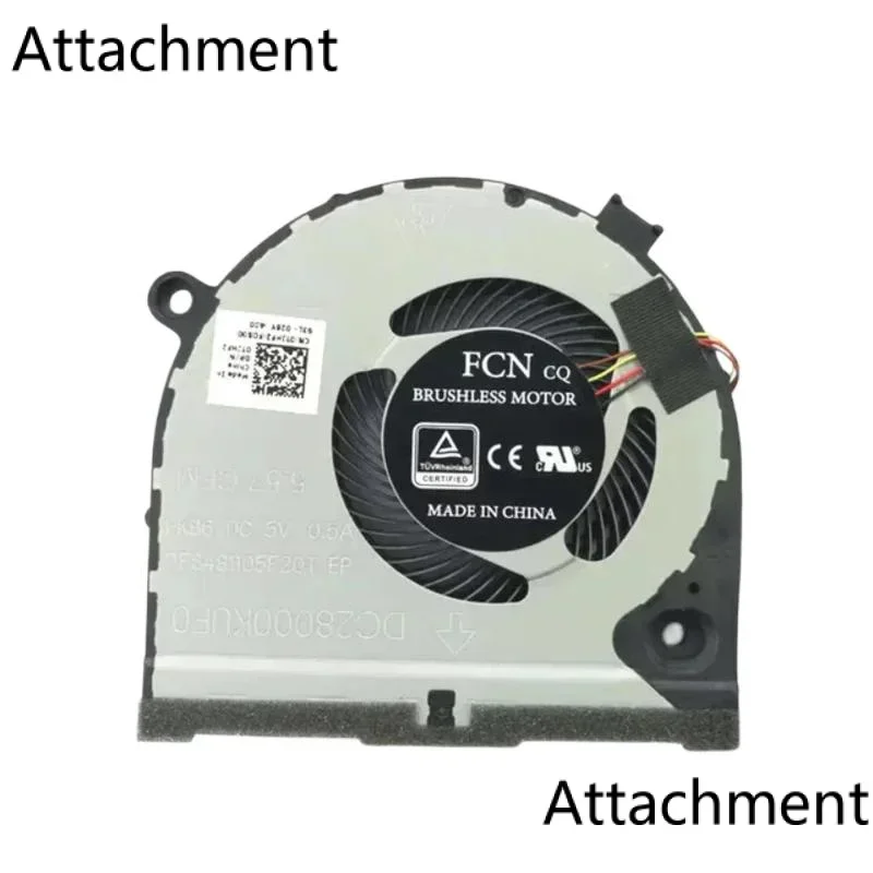Новый оригинальный вентилятор охлаждения процессора и графического ноутбука