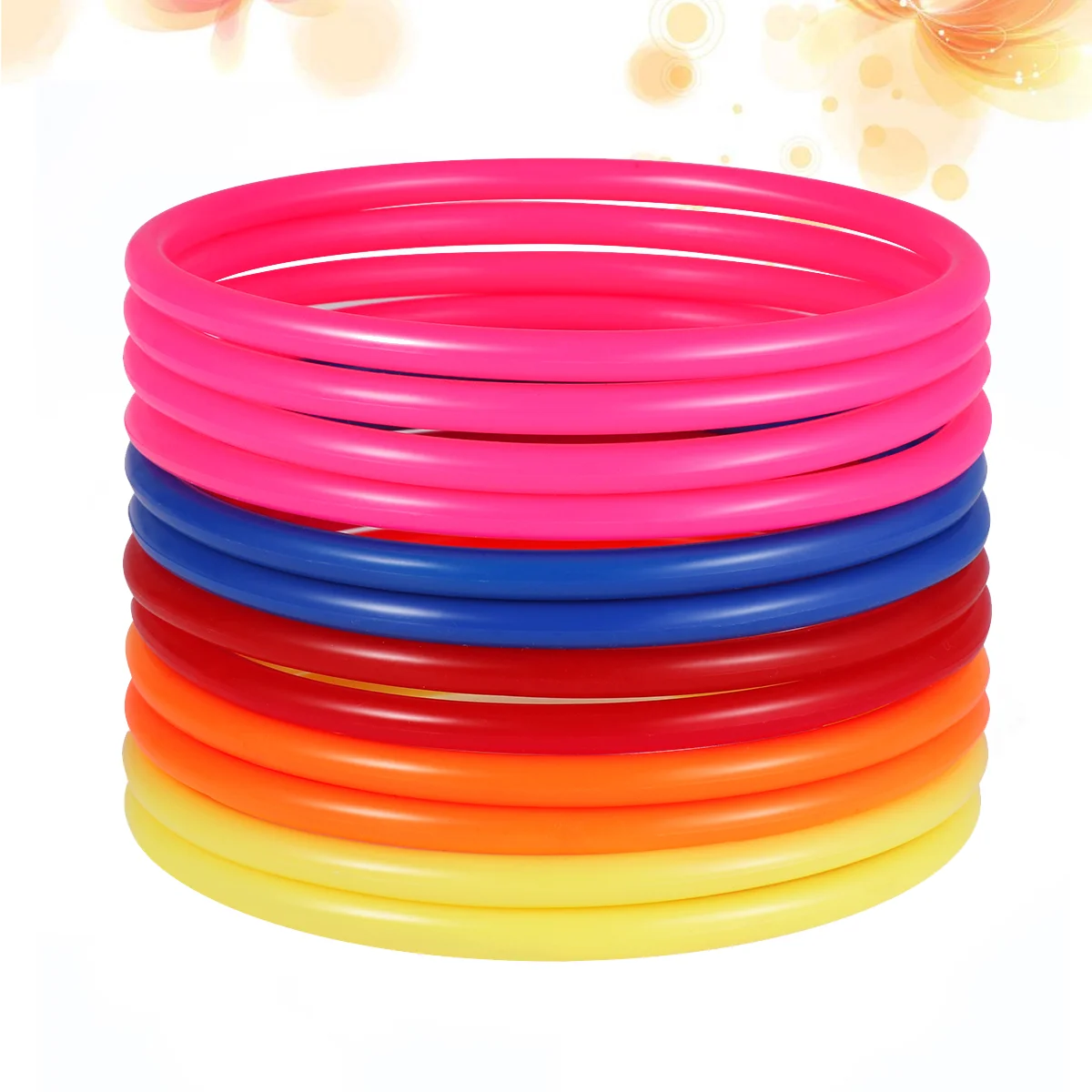 

32pcs Toss Ring Multicolor Toss Ring Ring for Children Kids