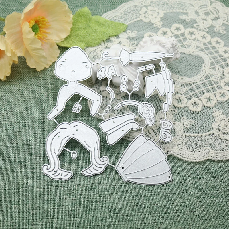 

Современная поздравительная открытка для девушек, скрапбукинг, поздравительная открытка, металлический нож, форма, ручной перфоратор, траф...