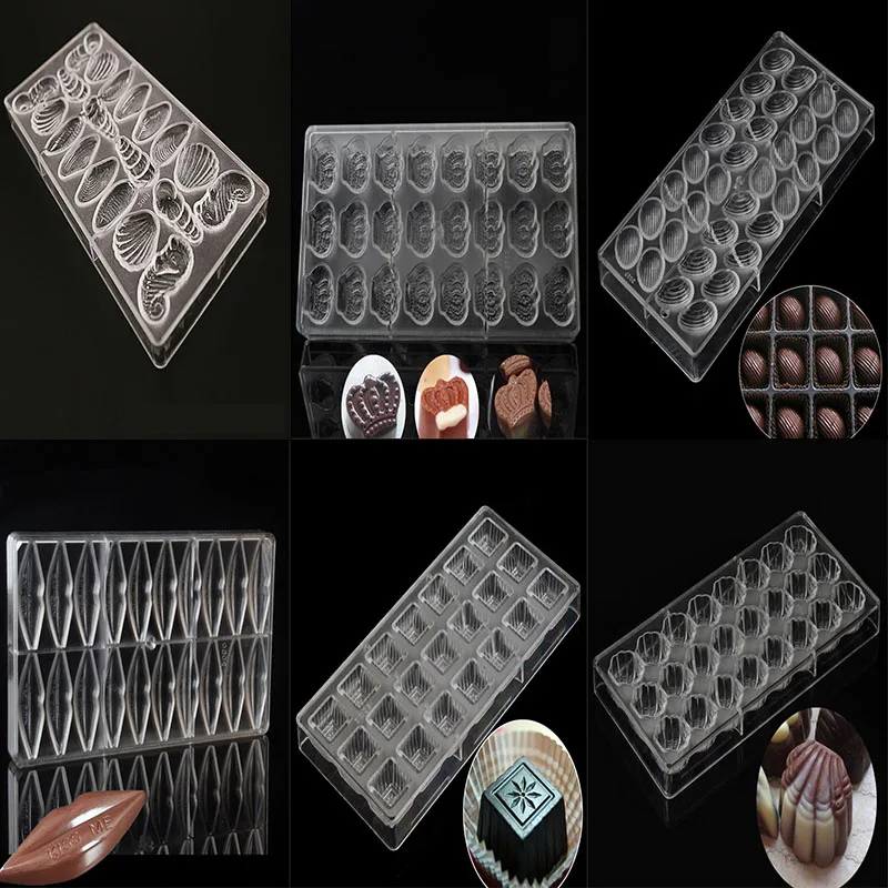 Поликарбонатные формы для шоколада инструменты выпечки конфеты |