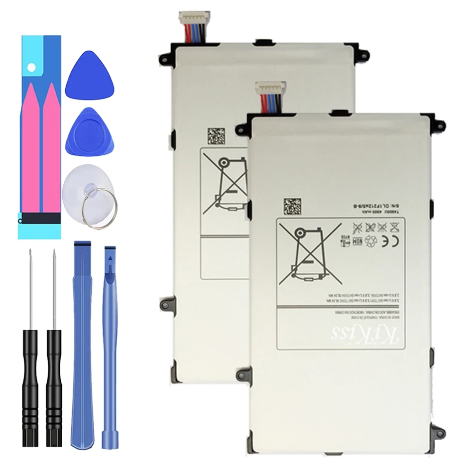 

Tablet Replacement Battery T4800E T4800C for Samsung Galaxy Tab Pro 8.4 In SM-T321 T325 T320 T321 4800mAh Batteria + Free Tools