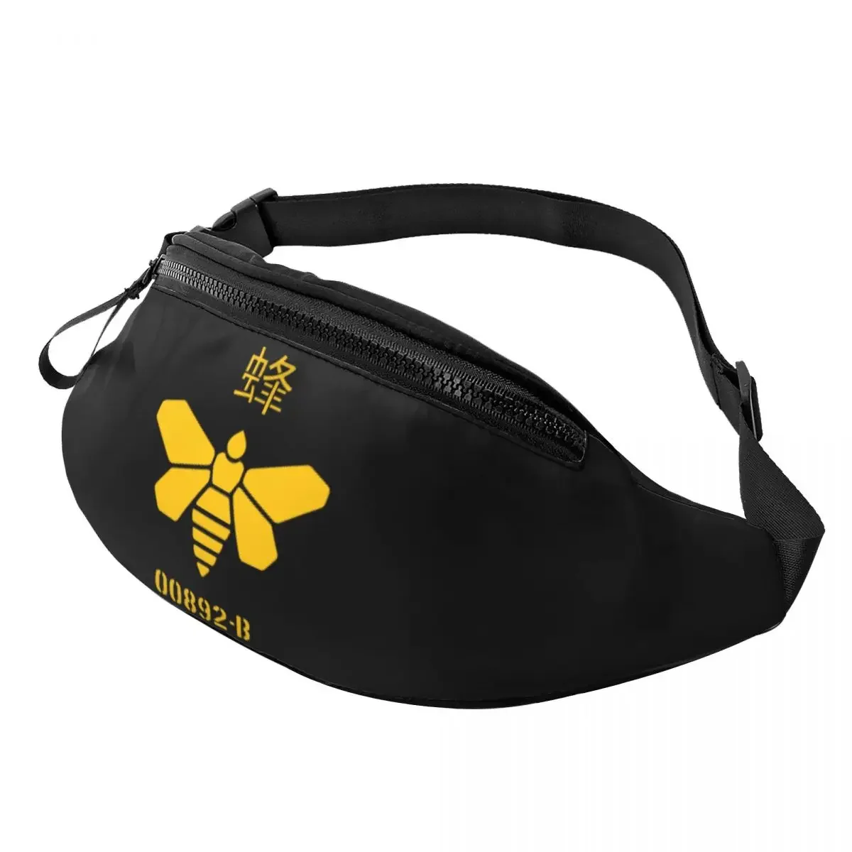 

Breaking Bad Golden Moth Fanny Pack for Men Women Fashion Heisenberg Bee Crossbody Waist Bag Traveling Phone Money Pouch