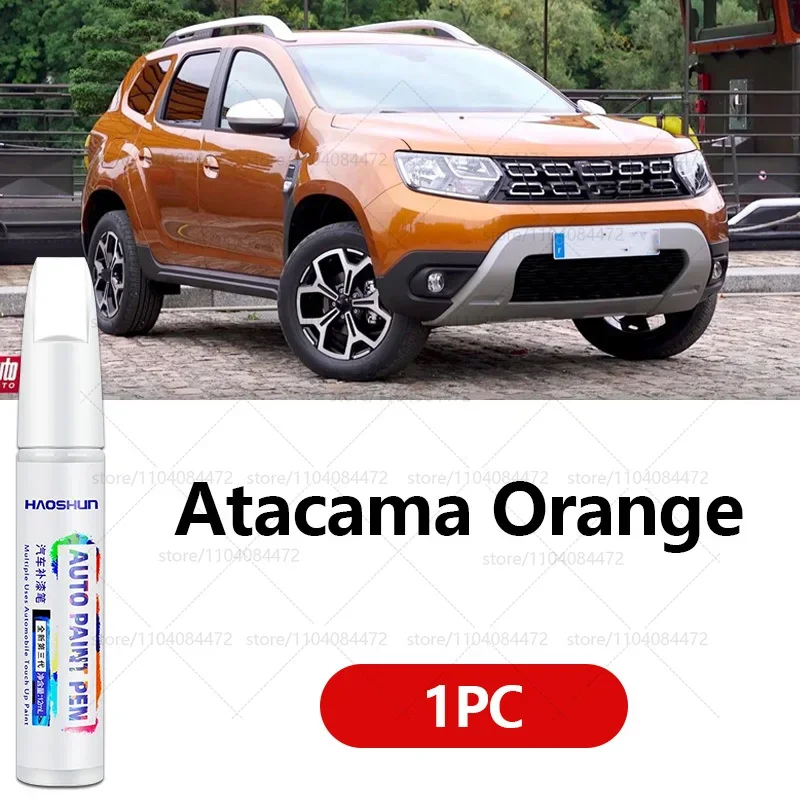 

Ручка для ремонта автомобильной краски для 2010-2025 Dacia Duster, аксессуары для ремонта царапин, черный B20, оранжевый, красный, синий, серебристый, белый