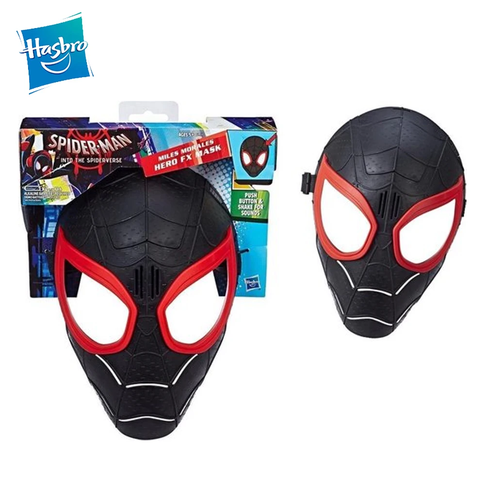 

Marvel Legends Spider-Man FX Mask Into The Spider-Verse Miles Morales Hero Masks Superhero Cosplay Toys for Kids Boys Gift E2911