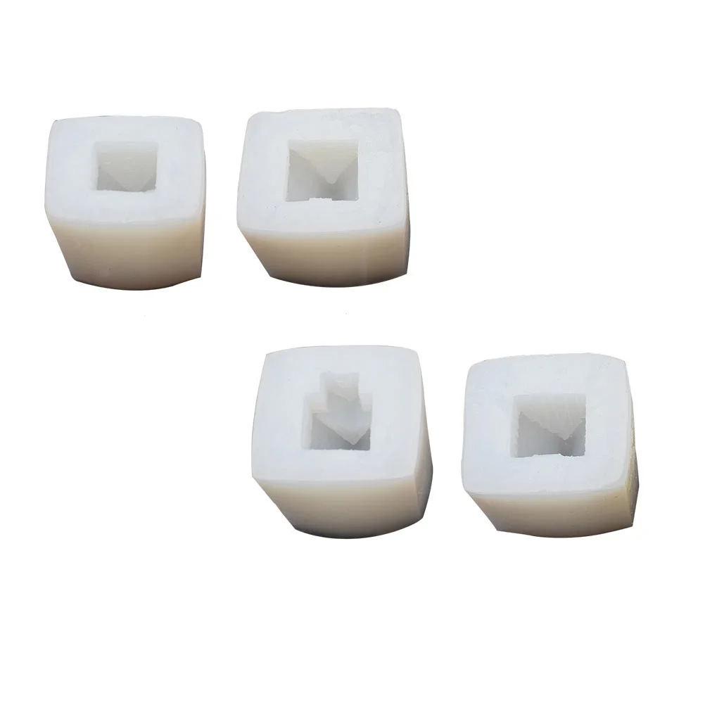 

4 Pcs DIY Practical Portable Scented Mold Snow House Mold for Kids Men