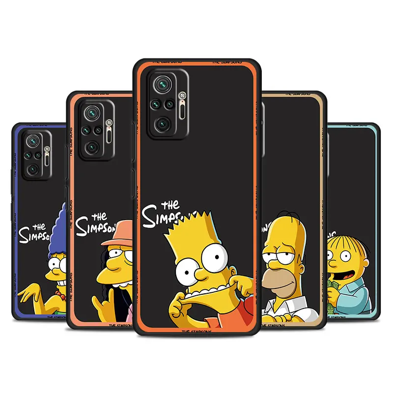 Чехлы для телефонов Xiaomi Redmi Note 11 10S 9 Pro 7 8T 12 5G 12S 13Pro Plus 9S 10 черный чехол ГОМЕР