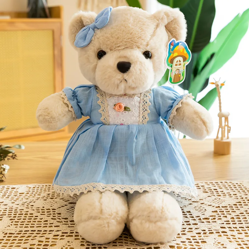 

Zqswkl 40cm princess bear plush doll children toys cute soft stuffed animals stuffed toys kids christmas birthday gift