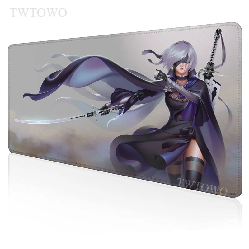 

Sexy Nier Automata 2b Mouse Pad Gamer XL HD Home Mousepad XXL Mouse Mat Office Carpet Soft Natural Rubber Mice Pad Mouse Mat