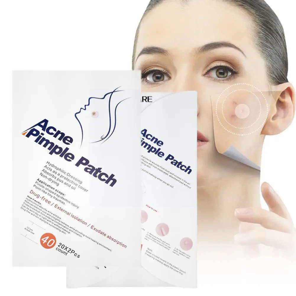 

Невидимый стикер для ухода за кожей лица и акне