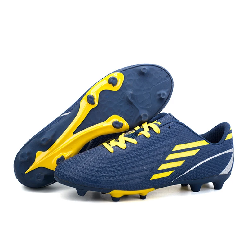 

Men Soccer Shoes FG Hard-wearing Anti-slip Impact-resistance Football Boots For Women Boys Girls Size 30-46