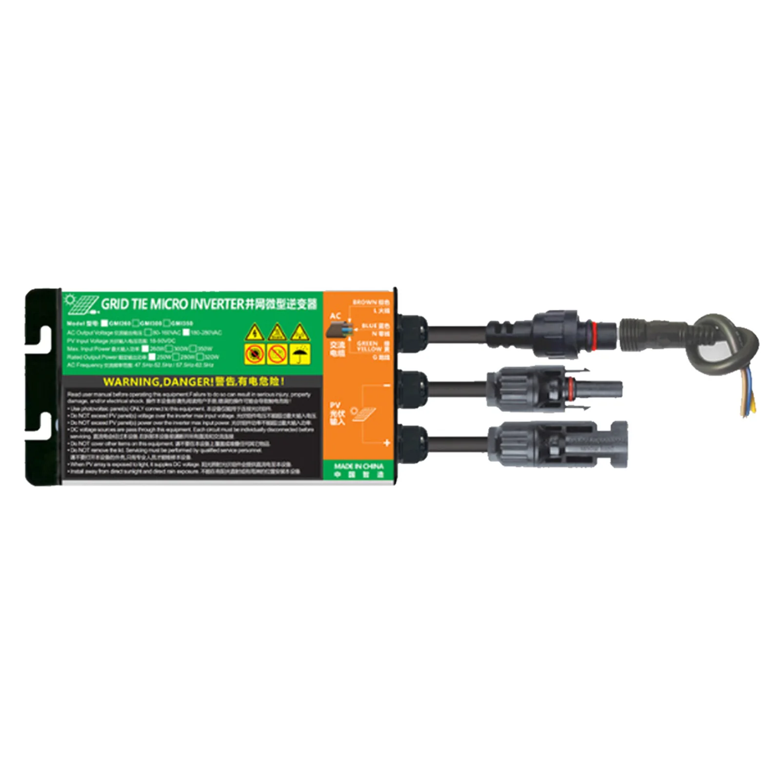 

Sine Wave Grid-Tied Inverter Long Service Life Plastic MPPT Adapter Easy to Install and Convenient to Use