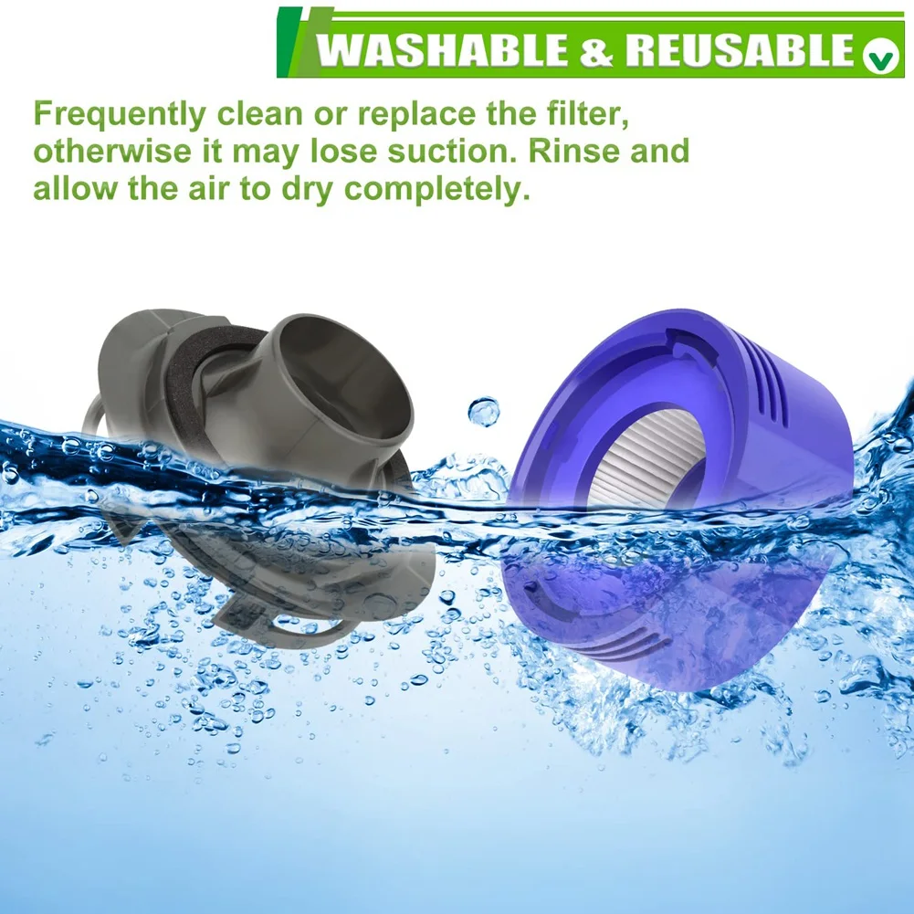 Запасные части задняя крышка двигателя фильтра HEPA совместимая с пылесосами Dyson V7