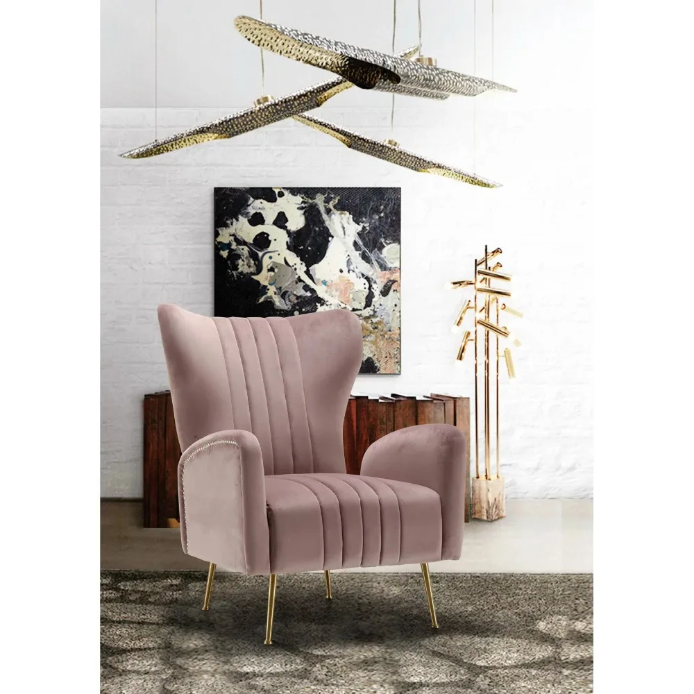 

Meridian Furniture Inc Opera Velvet Accent Chair