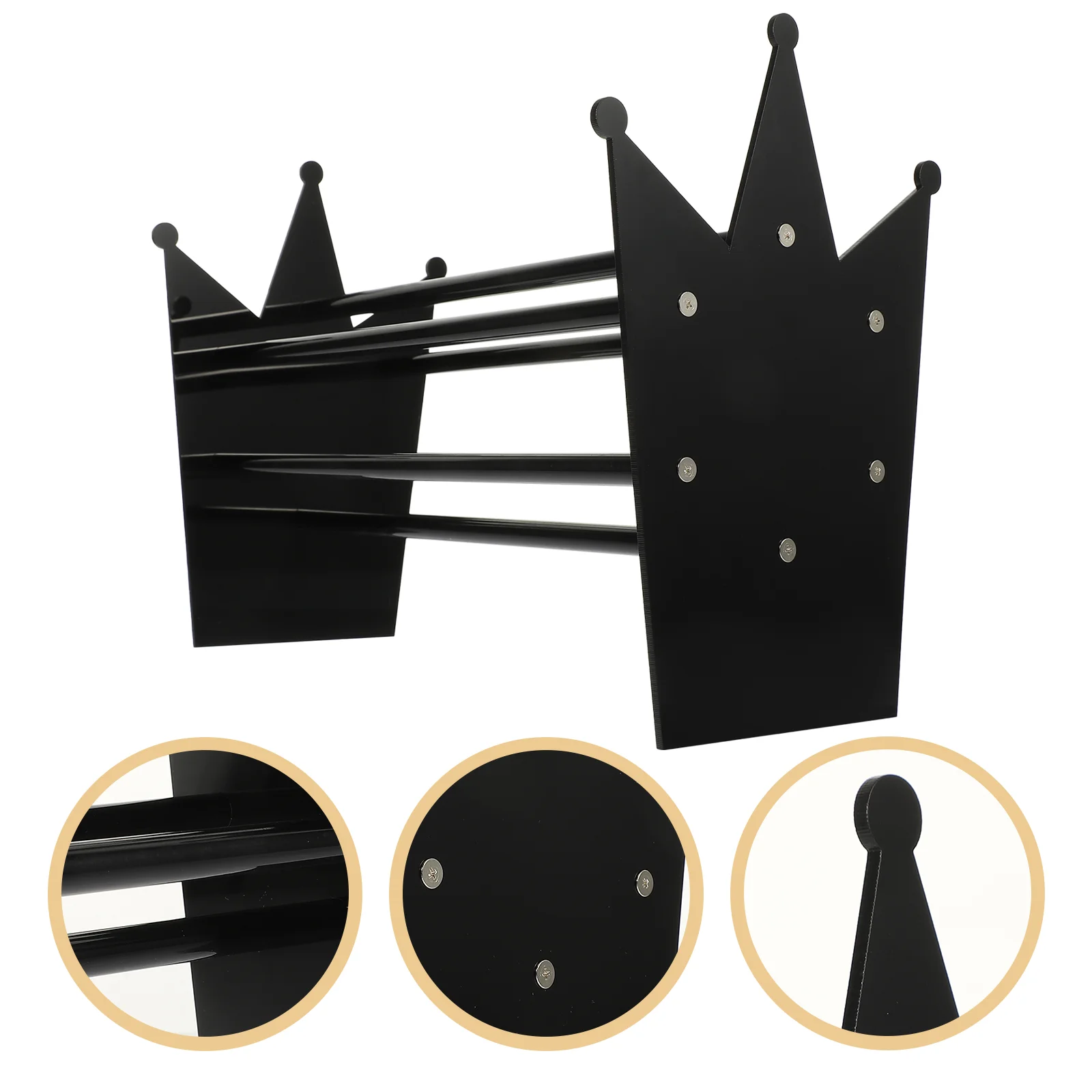 

Acrylic Headband Holder Headband Organizer Decorative Hairbands Display Rack