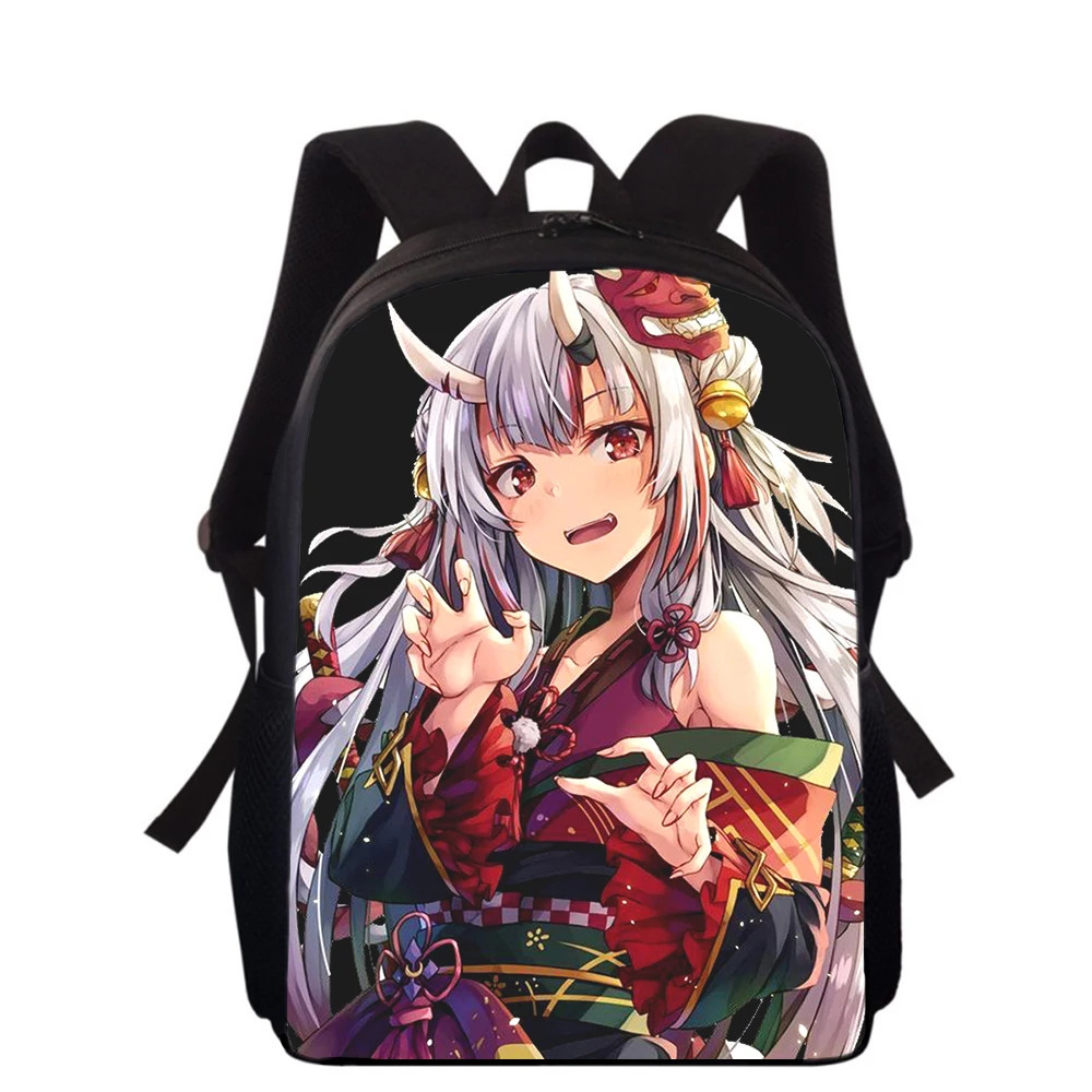 Nakiri Ayame hololive girl 15” 3D Print Kids Backpack Primary School Bags for Boys Girls Back Pack Students School Book Bags