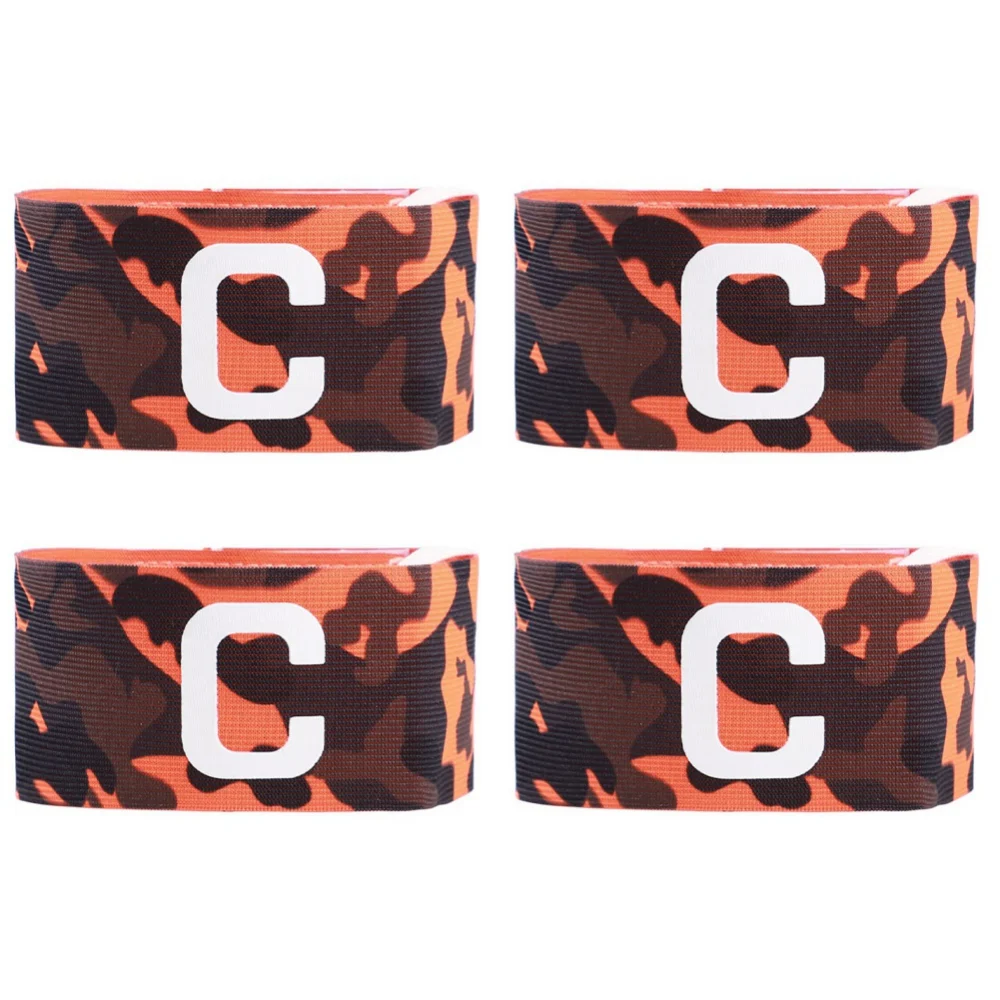 

4 Pieces Football Captain Armband Players Football Captain Armband Football Supplies