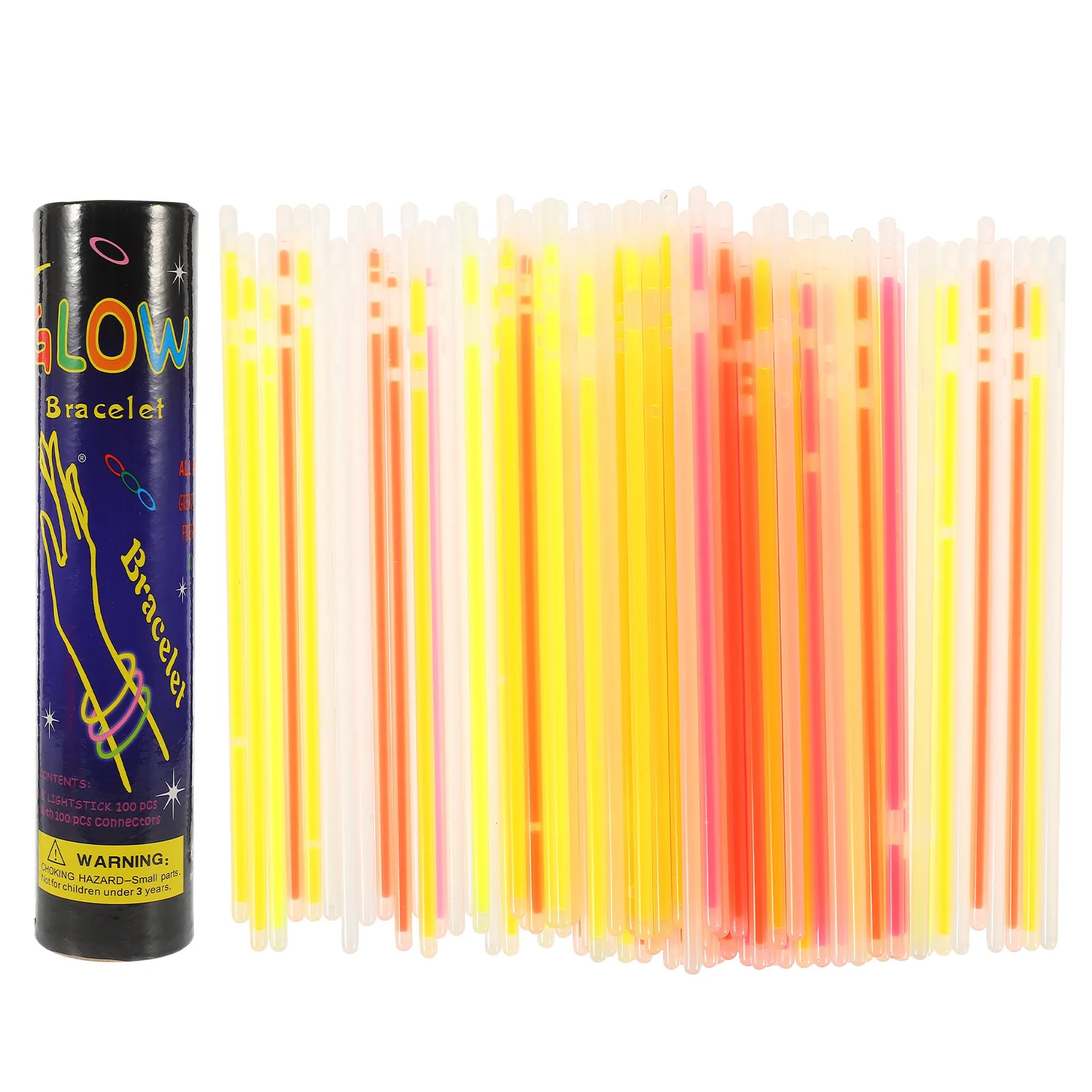 

Bracelet Glow Stick Party Flowing Props Dark Supplies Necklaces Glowing Toy Mini Bulk Long Sticks Favor Light