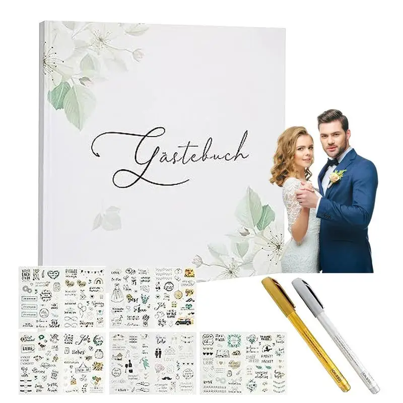 

Wedding Memory Book Anniversary Guest Book Wedding Reception Registry Guestbook For Toddler Showers Weddings And Family Journals