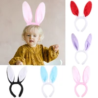 costume women girls bunny ear hairband cute rabbit ear easter adult children headband