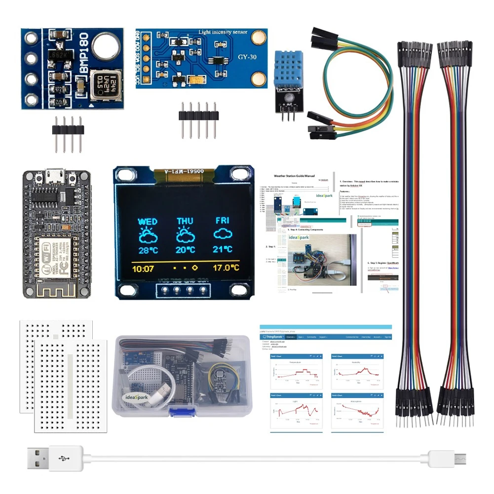 Kit Diy Module Breadboards Electronics Component Set