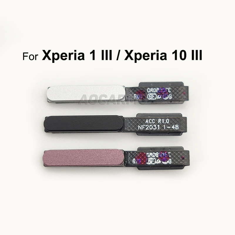 Aocarmo для Sony Xperia 1 III  10 III X1iii X10iii Mark3 переключатель питания вклвыкл кнопка отпечатка пальца Touch ID гибкий сменный кабель (art.: 3920bd4c28fa2) - 3920bd4c28fa2