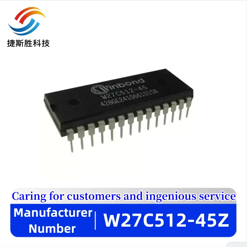 IC Chips W27C512 W27C512-45Z 28DIP IC EEPROM 512KBIT оригинальные Интегральные схемы