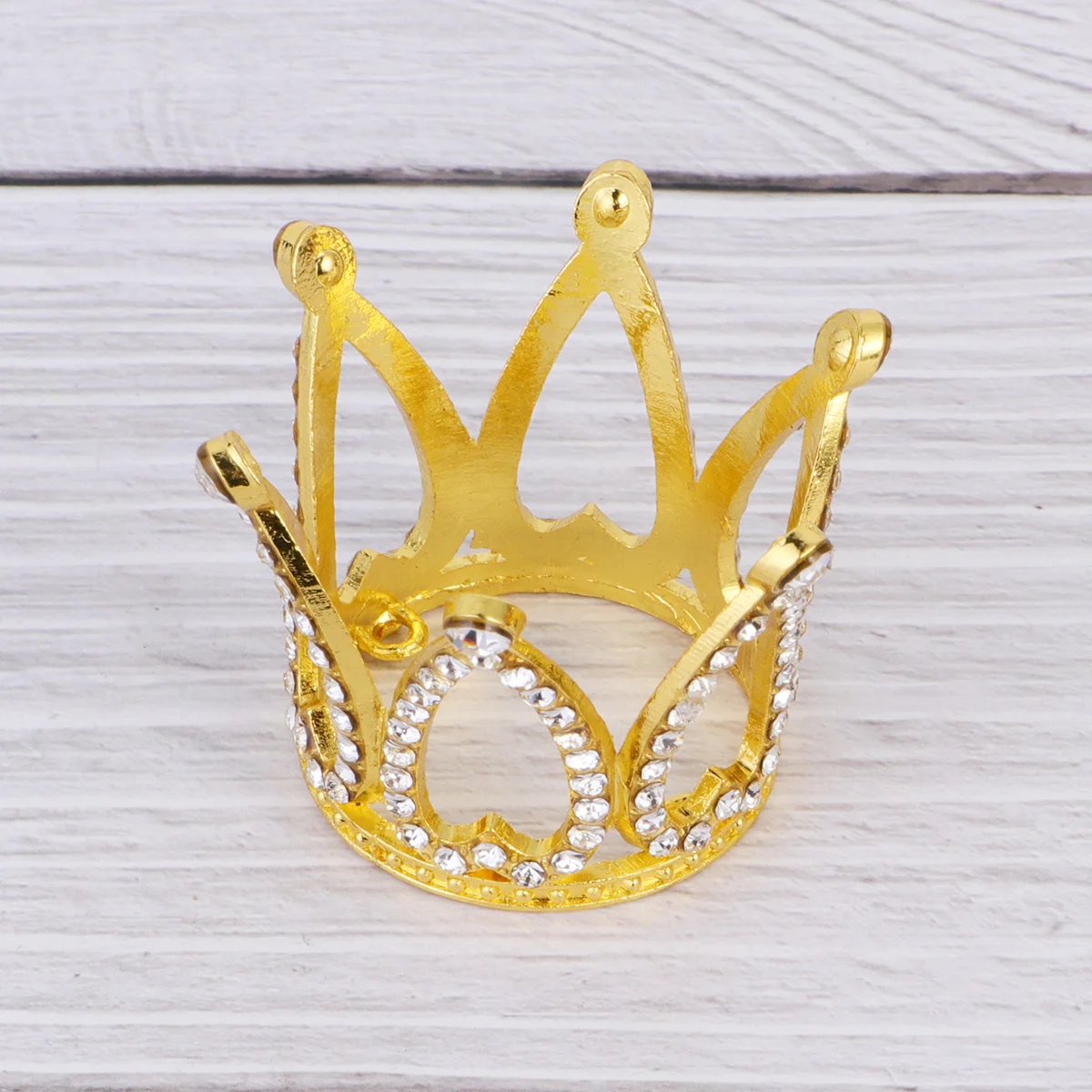 

Cake Topper Crystal Mini Tiara Birthday Stand Rhinestone Wedding Sphere Base Cupcake Decoration Decor Holder Prinrcess Shower