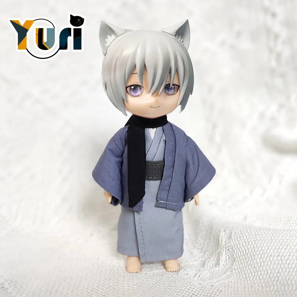 

Anime Kamisama Love Tomoe OB11 1/12 BJD Doll Kimono Clothes Costume Outfits Cosplay Cute Props C