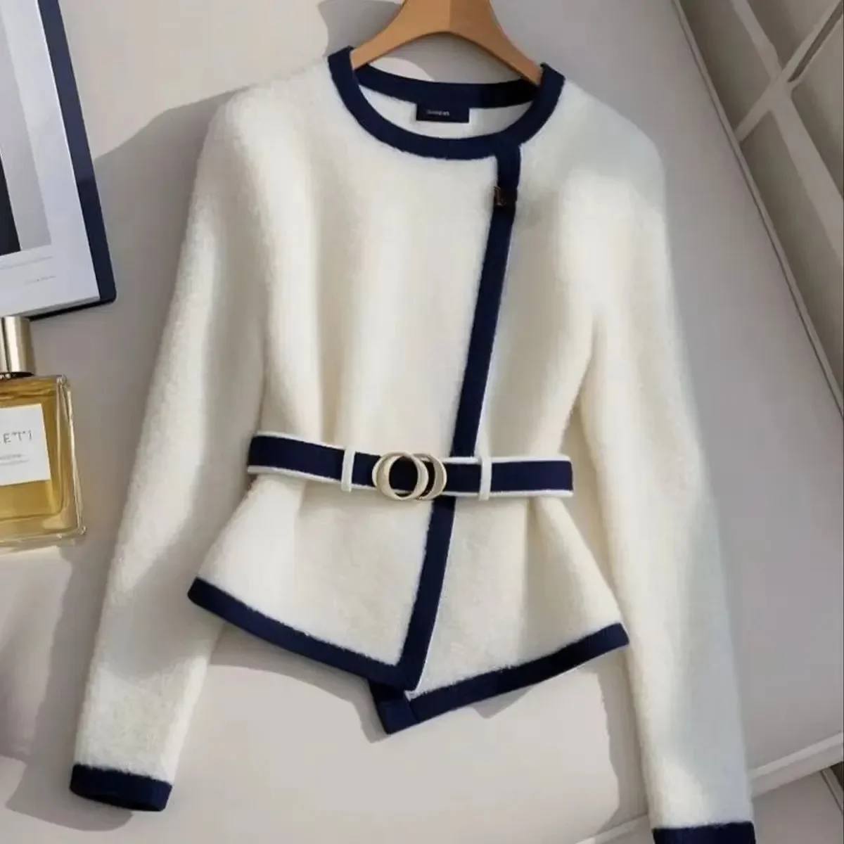 Новая высококачественная модная толстая куртка женская осень-зима с длинным