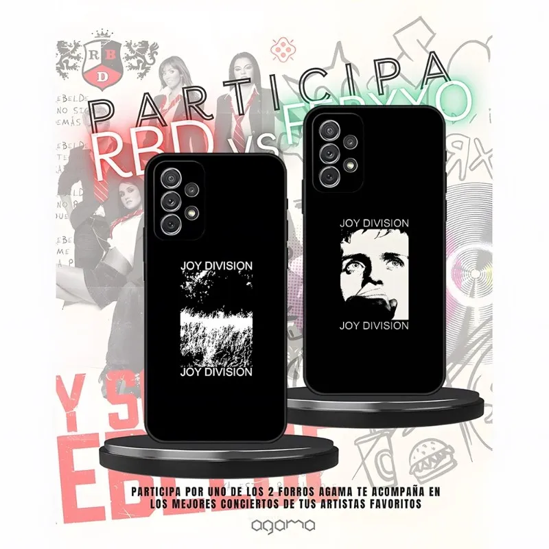 Чехол для телефона Joy Division для Samsung Galaxy A31 A33 A52 A13 A02 A40 A20 A23 A54 A14 A34, задняя крышка