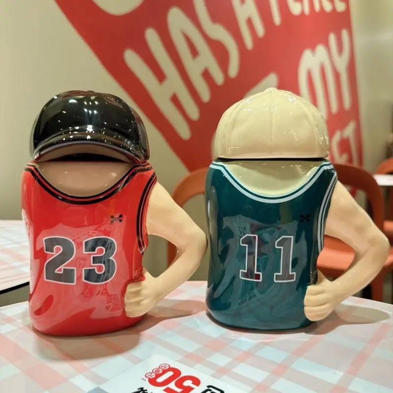 Кружка креативная Баскетбольная одежда керамические кружки модные персональные