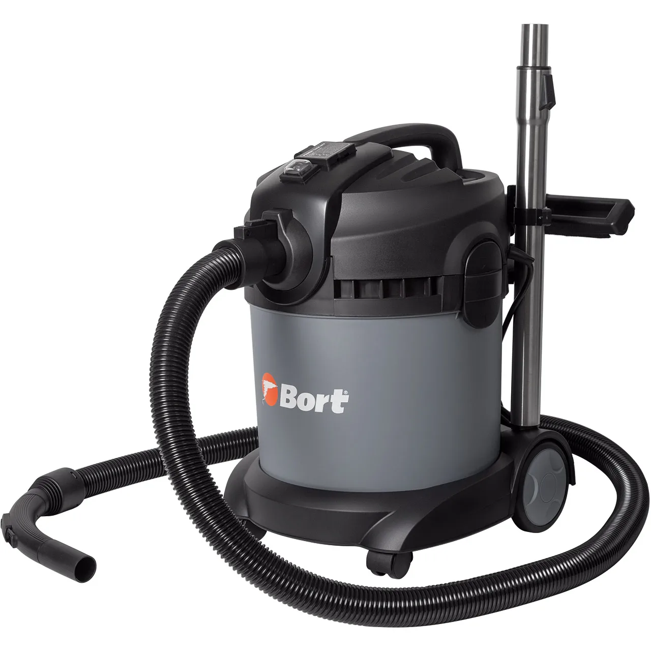 Пылесос для сухой и влажной уборки Bort BAX 1520 Smart Clean (Мощность 1400 Вт бак 20 л розетка