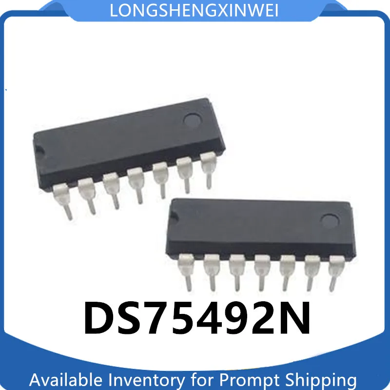 

1PCS DS75492N 75492N DIP14 Original Stock MOS To LED Driver Bit Four Way Driver