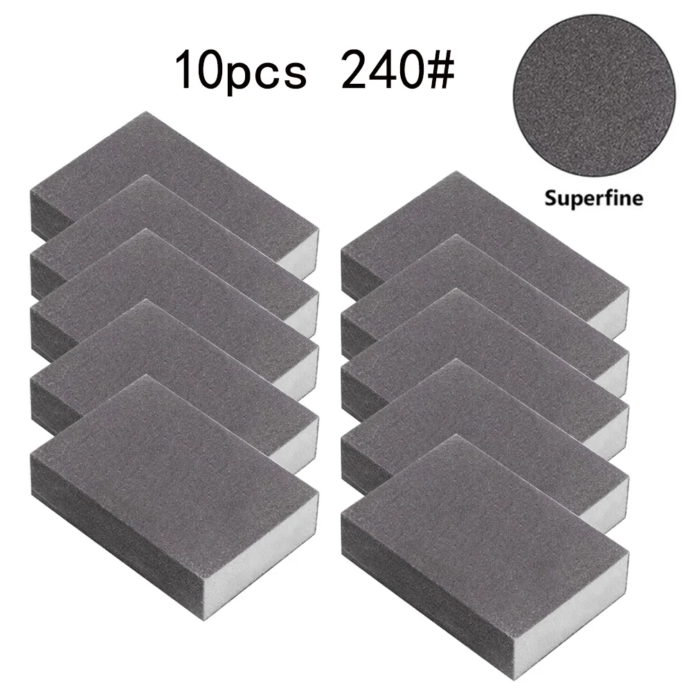 

Sponge Sanding Sponge Blocks 100x70x25mm/3.94x2.76x0.98\\\" 60/80/120/240