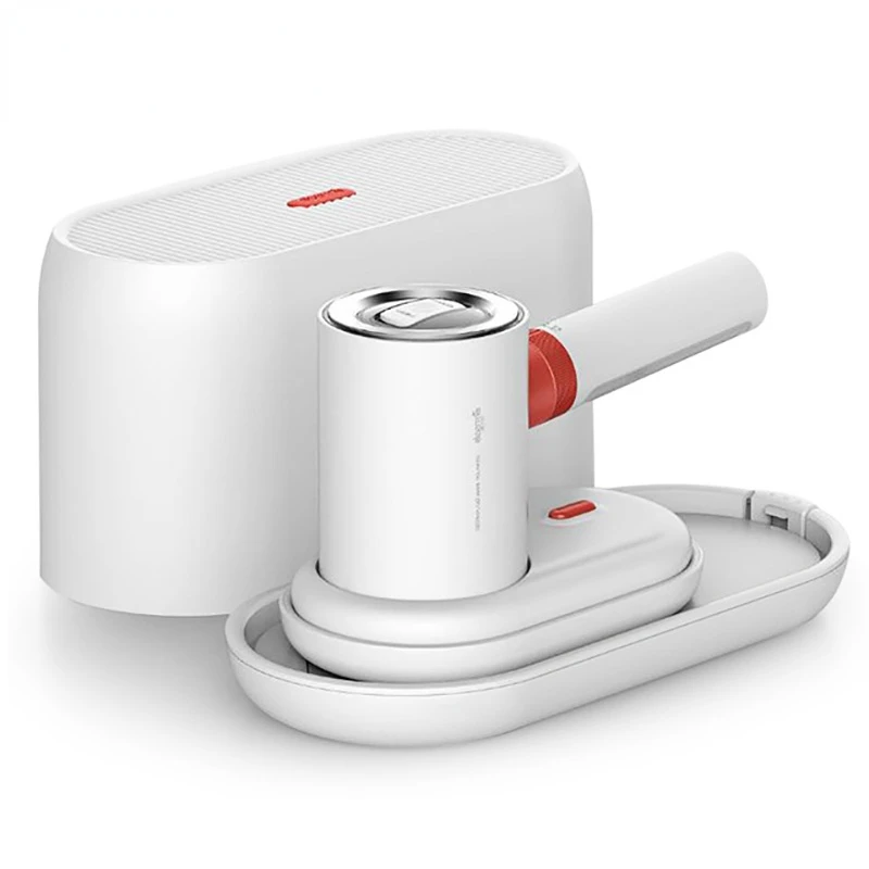 

New Deerma Multifunction Portable Steam Ironing Machine 2 In 1 Garment Steamers Flat Iron 110ml Water Tank 1000W for Home