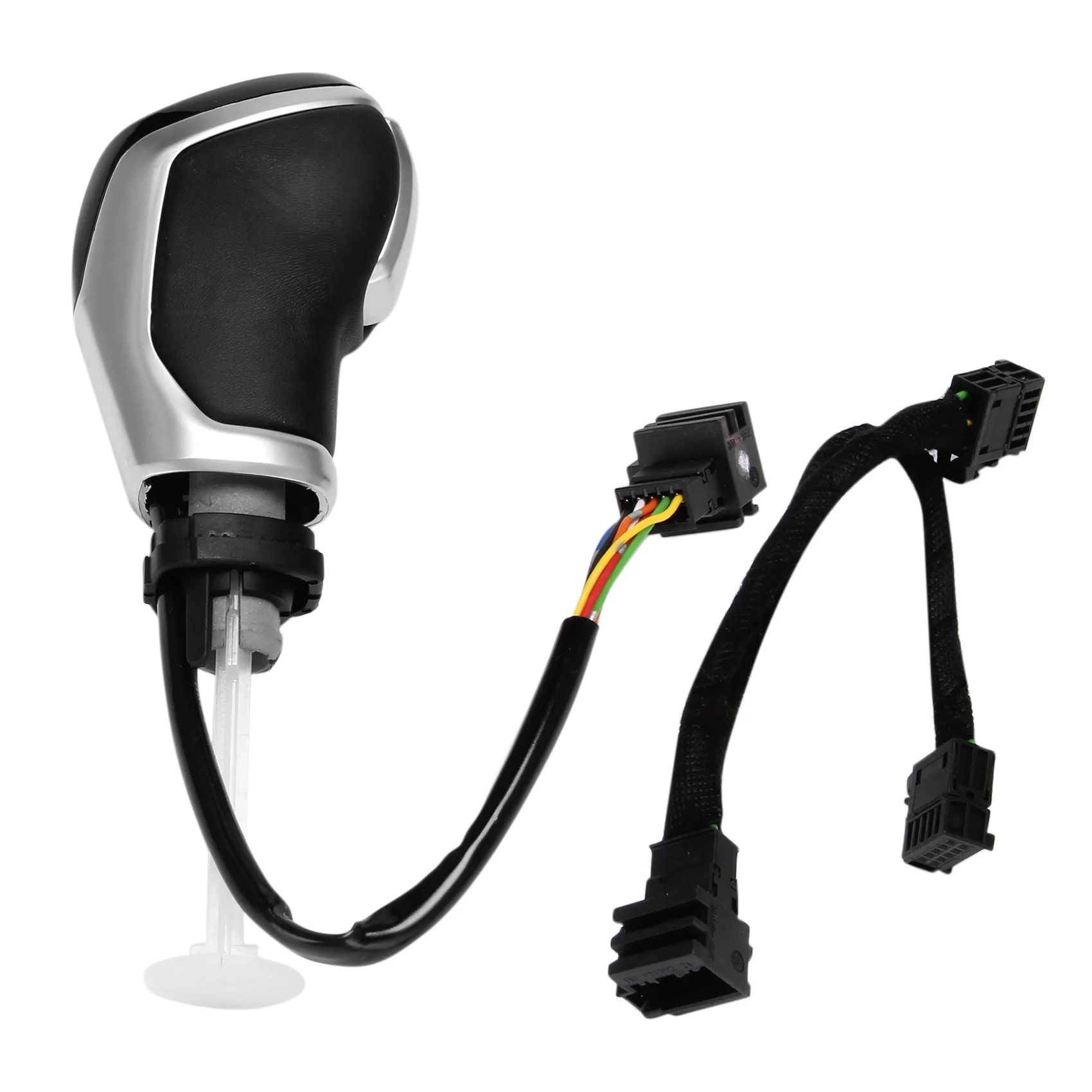Electronic Shift Handle LED Gear Shift Knob for Golf MK6 MK7 Passat B7 B8 Tiguan MK2 DSG, White Light