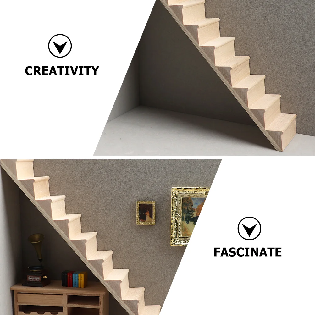 Домашняя лестница украшение для бара аксессуар сделай сам шикарная миниатюрная