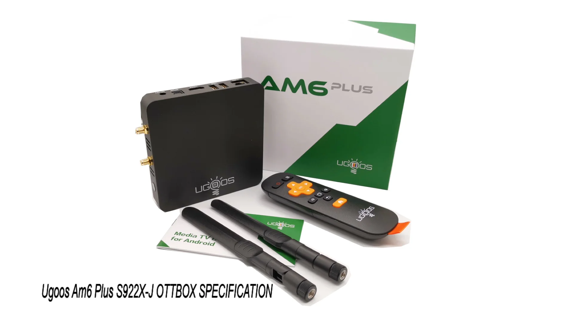 

Оптовая продажа, профессиональная заводская цена, Ugoos Android Box tv 9,0, настроечная коробка 4 Гб + 32 ГБ