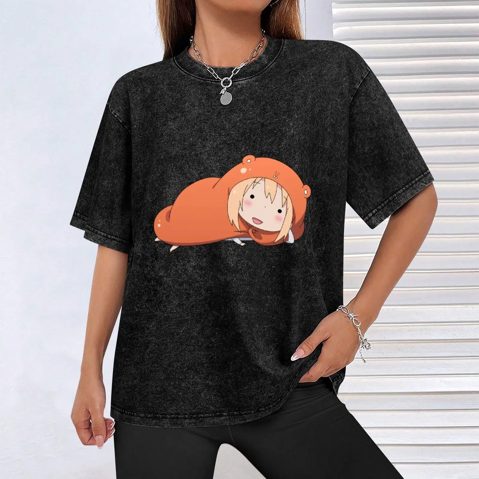 Футболка Umaru-chan хлопковая
