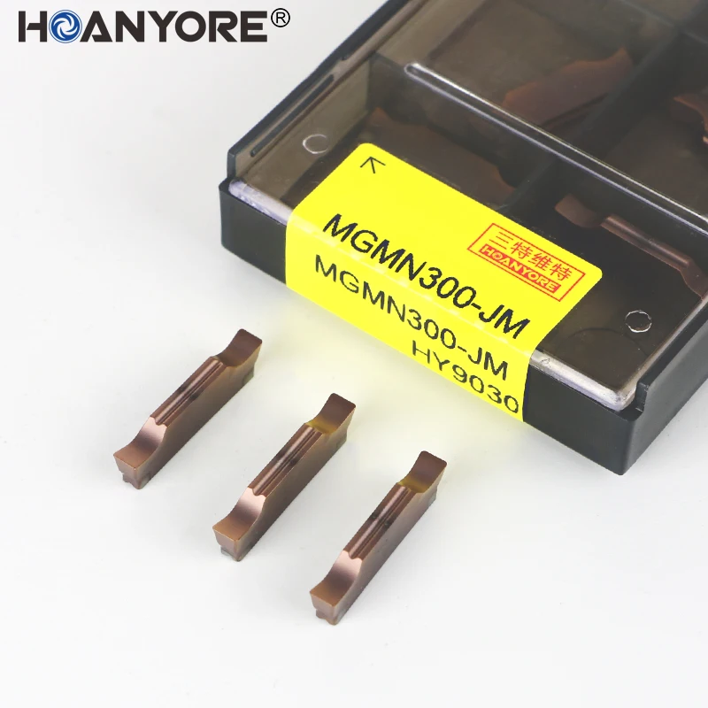 Фото Токарный инструмент MGMN300, MGMN200, MGMN400, MGMN250, JM, HY9030, режущая пластина, режущий инструмент, ЧПУ Вставки HOANYORE №1