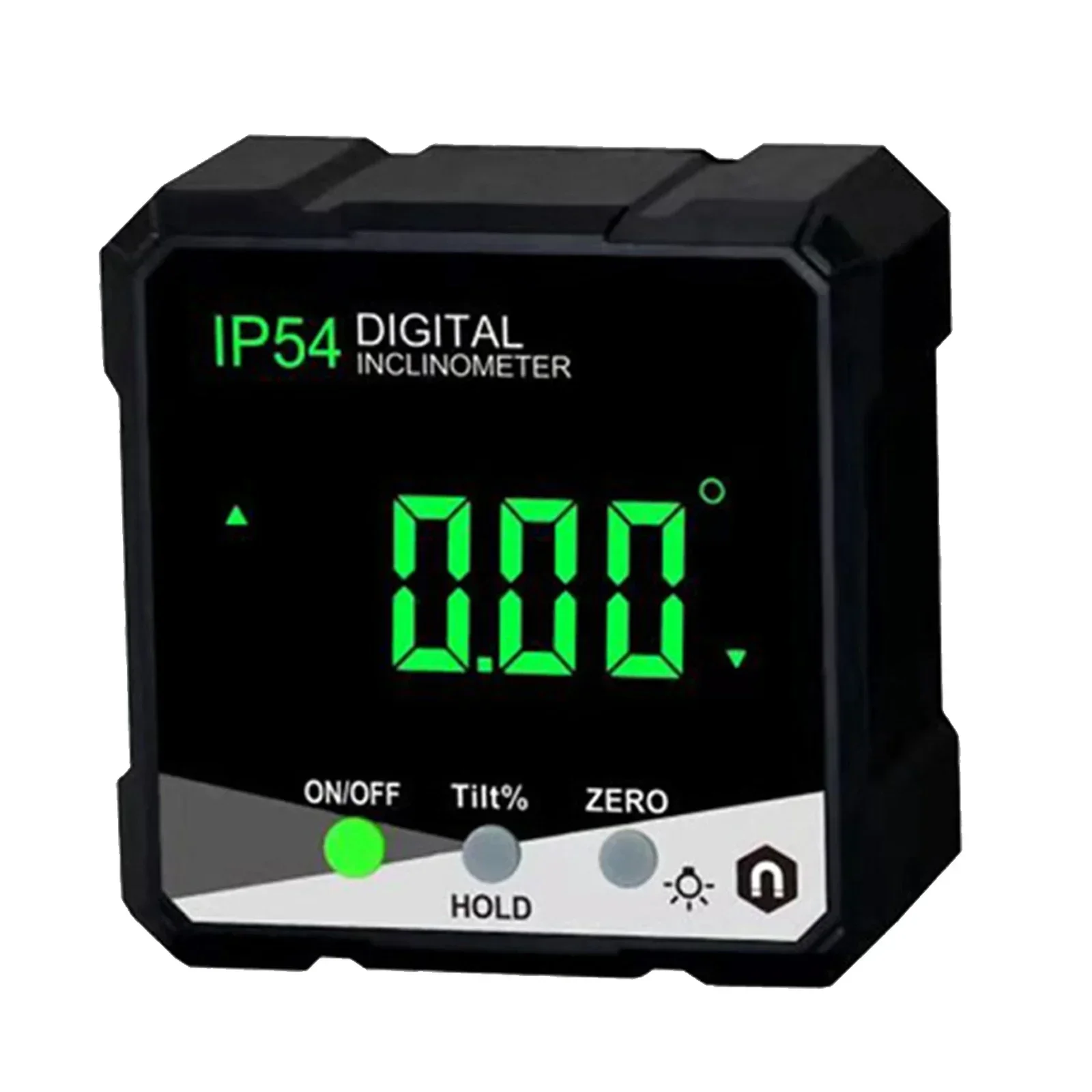 

Магнитный Цифровой Инклинометр 4*90 ° с ЖК-дисплеем, инструмент для измерения угла, пластиковый цифровой угломер