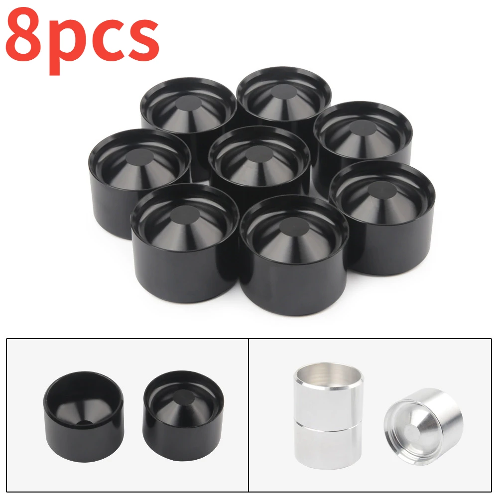 

OD 1.8" ID 1.62" 8Pcs Aluminum Oil Fuel Filters Storage Cup Fuel Filter Solvent Trap for NAPA 4003 WIX 24003 Car Accessories
