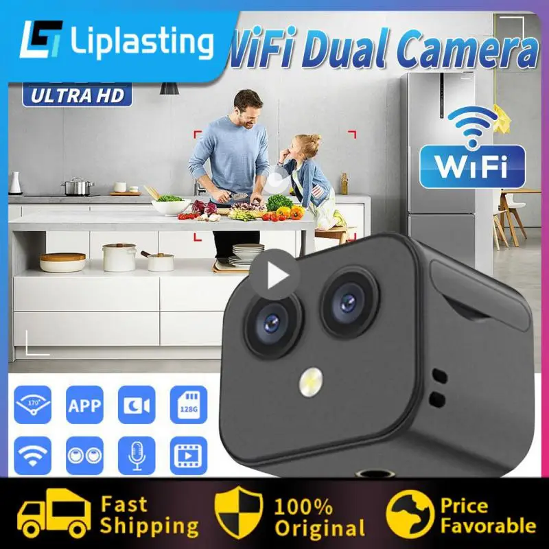 

1/2/3PCS Full Mini Cam WiFi Night Camera IR Motion Detection Security Camcorder HD Video Recorder Two-way Camera Phone