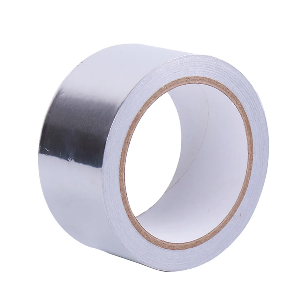 

1pc Thermal Resist Adhesive Aluminium Foil Tape Repairing Tool Sealing Tape for Outdoor Use