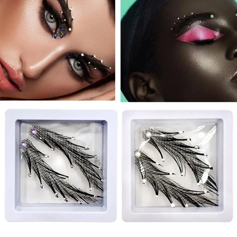 

Human Hair Fake Eye Brows False Eyebrow Extensions Makeup Accessories Eyebrows Makeup False Eyebrow Extensions For Lady Women